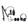 Microfono da studio Easypix 62021 nero