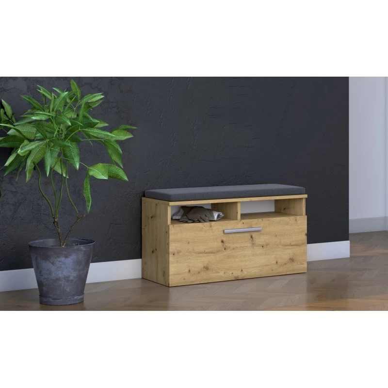 Topeshop RIVA SZAFKA ARTISAN portascarpe chiuso rovere