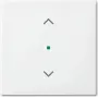 Busch-Jaeger 2CKA006220A0357 placca di copertura per supporto e scatola sensore bianco (2CKA006220A0357)