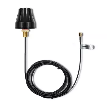 Antenna 4G-LTE omnidirezionale QOLTEC 57037, doppia polarizzazione, guadagno 5 dBi