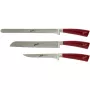 Set di coltelli da cucina Berkel Elegance rosso set prosciutto 3 pz. KEP3HS00SRRGB