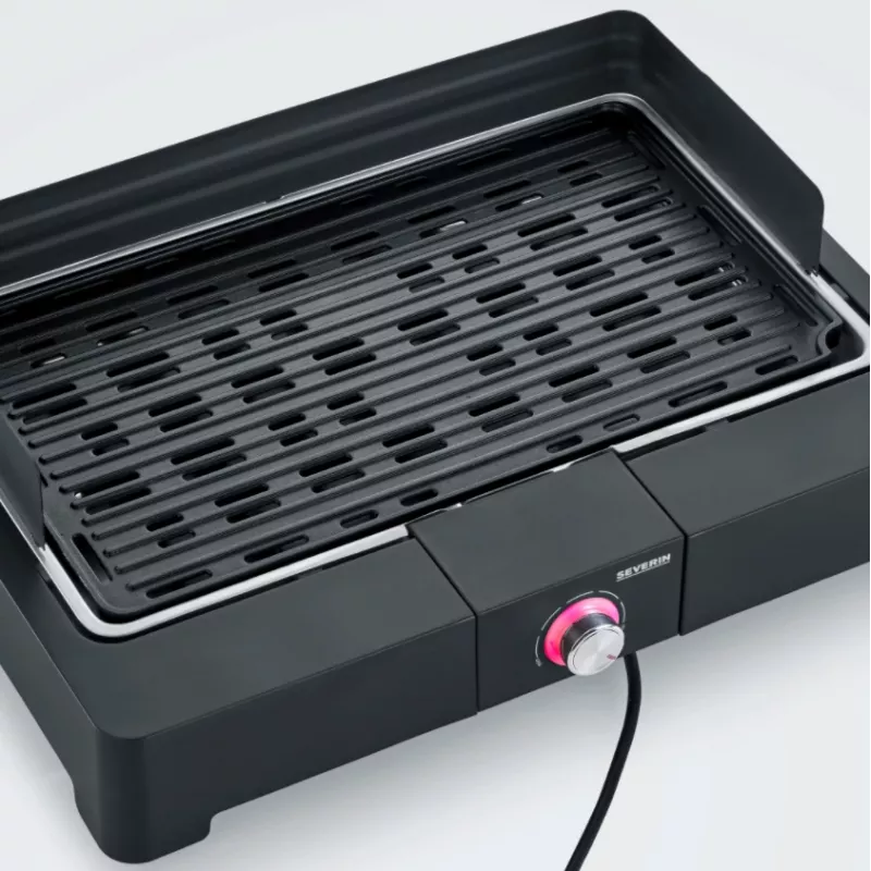 Severin PG8567 Barbecue & Grill da tavolo elettrico nero 2200 W (PG8567)