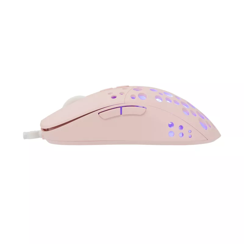 Mouse White Shark GM-9004 Tristan-2 rosa RGB USB