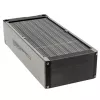 Blocco radiatore Aqua-Computer 33706 — alluminio/rame/acciaio inox, 320×140×73 mm, grigio/argento