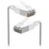 Cavo patch di rete UBIQUITI UACC-CABLE-PATCH-EL-C6A-1M-W — Cat6a, 1 m, RJ-45, bianco traslucido