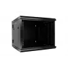 Extralink case rack 9U 600x600 AZH nero a parete, tipo oscillante