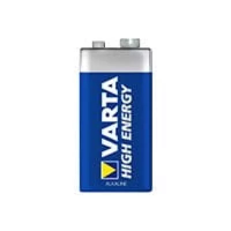 Batteria monouso Varta 9V alcalina