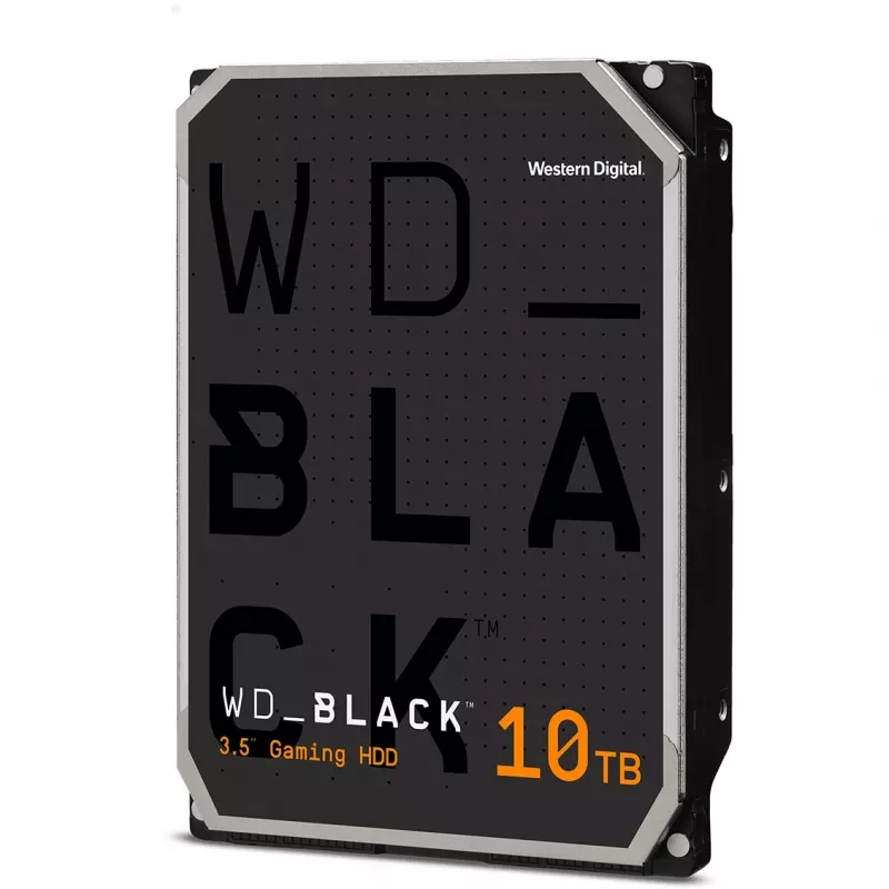 WD - Black WD101FZBX - Disco rigido - 10 TB - interno - 3,5 (8,9 cm) - SATA 6Gb/s - 7200 rpm - Buffer: 256 MB