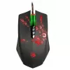 Mouse da gaming A4Tech BLOODY A60 — ottico, ambidestro, 6200 DPI, USB Type-A, 8 tasti, nero