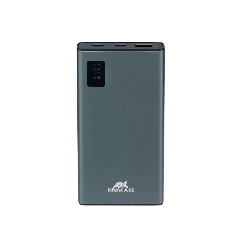 Powerbank Rivacase VA1021 10000mAh, doppia uscita USB, indicatori LED, caricabatterie portatile compatto