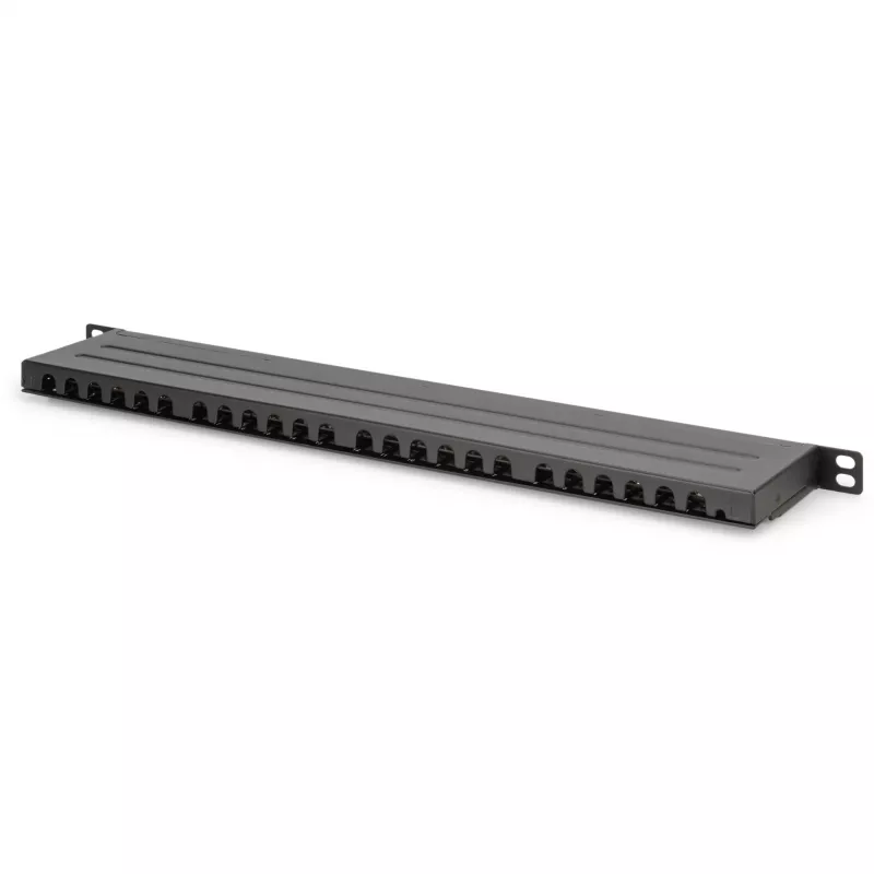 Patch Panel Digitus CAT 6 Class E High Density schermato nero