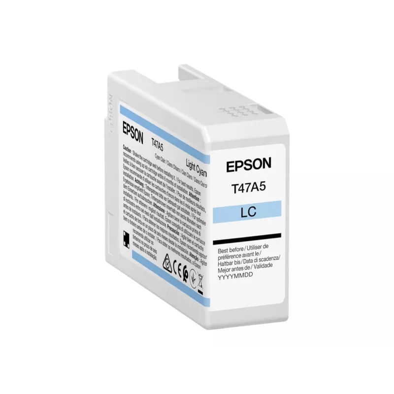 Cartuccia d'inchiostro Epson UltraChrome Pro 10 T47A5 ciano (originale, ciano chiaro)