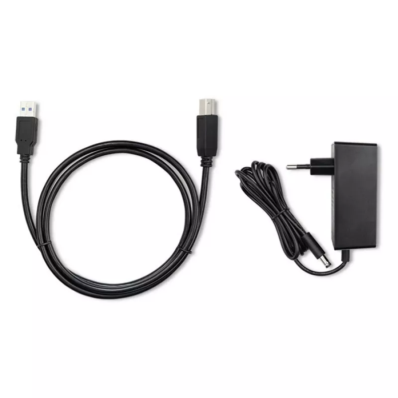 Qoltec 50309 Docking station HDD SSD 2.5 3.5 | SATA III | USB 3.0 | Super Speed 5 Gb/s | con funzione di clonazione