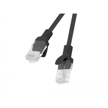 Cavo patch UTP Lanberg PCU6-10CC-0300-BK (RJ45 - RJ45, 3 m, UTP, Cat. 6, colore nero) (PCU6-10CC-0300-BK)