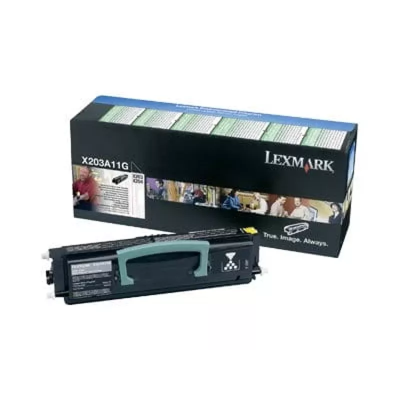 Toner Lexmark X203A11G - nero - capacità: 2.500 pagine (X203A11G)