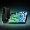 Waterblock GPU ek water blocks EK-Quantum Vector³ FE RTX 5090 — top in acrilico