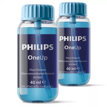 Philips OneUp detergente ultra concentrato per pavimenti, scopa aspirapolvere, blu, 40 ml, liquido (concentrato), Philips OneUp, 30 mm