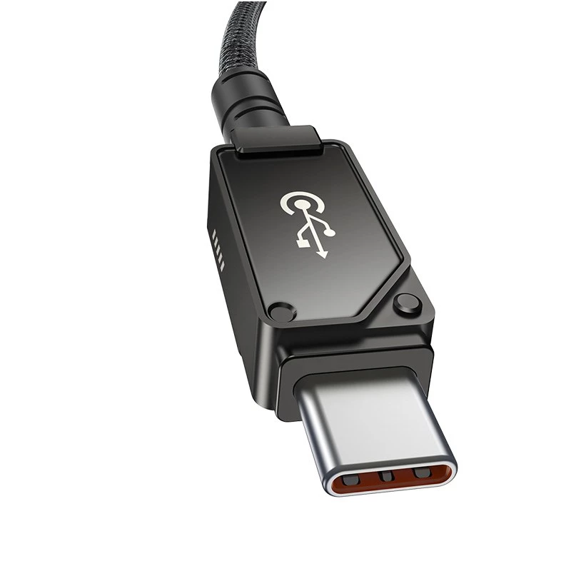 Cavo Baseus Unbreakable USB-C a iP 2 m 20 W nero