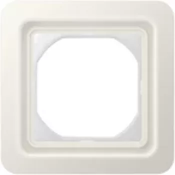 Jung Cornice 1 modulo bianco completo di flangia CD 681 WU W (CD681WUW)