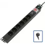 Ciabatta Lanview POWER STRIP 19 - 6 WAYS - 1U (TUPS047)