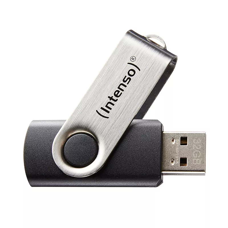 Chiavetta USB Intenso 32GB USB Type-A 2.0 nero argento
