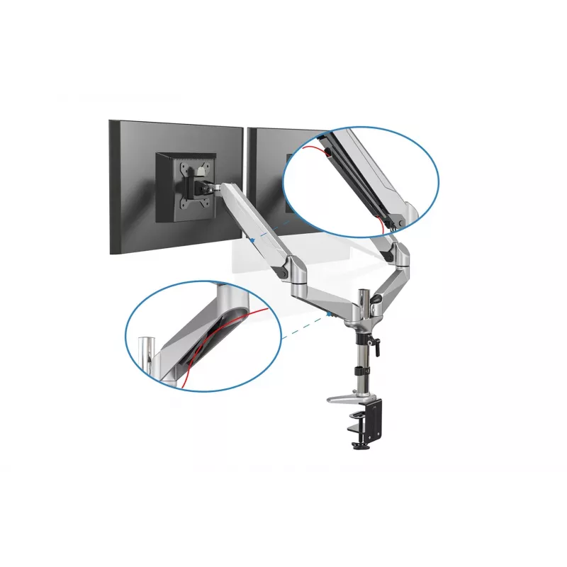 Digitus supporto per doppio monitor, 2x 32