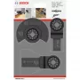 Bosch 2 608 662 343 Starlock set base per legno, 3 pezzi, lame per utensili multifunzione