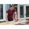 Black & Decker BEW210 Levigatrice orbitale 14000 giri/min nero, arancione