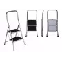 Scaletta pieghevole Krause Toppy XL argento