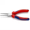 KNIPEX 30 35 160 – Pinza piatta a punte – 2,5 mm – 4,1 cm – Acciaio – Blu/Rosso – 16 cm