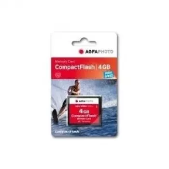 AgfaPhoto Compact Flash 4GB High Speed 120x MLC (nuova) (10432)