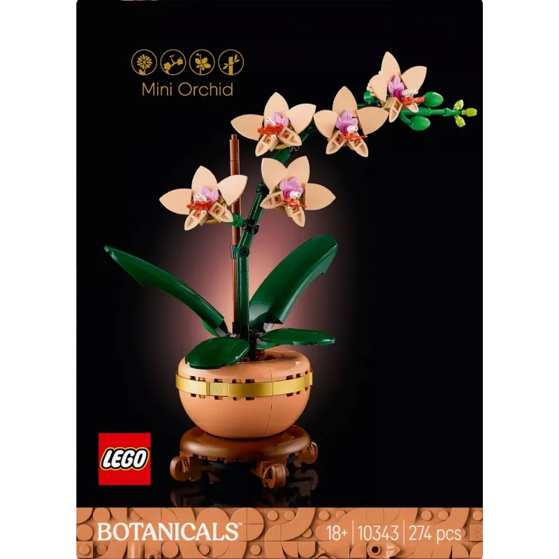 LEGO ICONS 10343 The Botanical Collection - mini orchidea