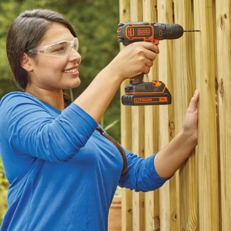 BLACK+DECKER 18V Trapano avvitatore BDCDC18BAFC-QW