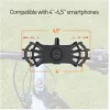 Supporto per bici Tellur BPH100 nero – supporto da manubrio per smartphone, supporto regolabile