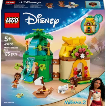 LEGO DISNEY 43260 Il divertimento sull'isola di Moana