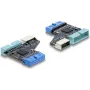Hub USB 5Gbps DELOCK interno header 20‑pin a 1x USB 5Gbps