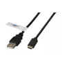 Efb K5258SW.0,5 cavo USB nero