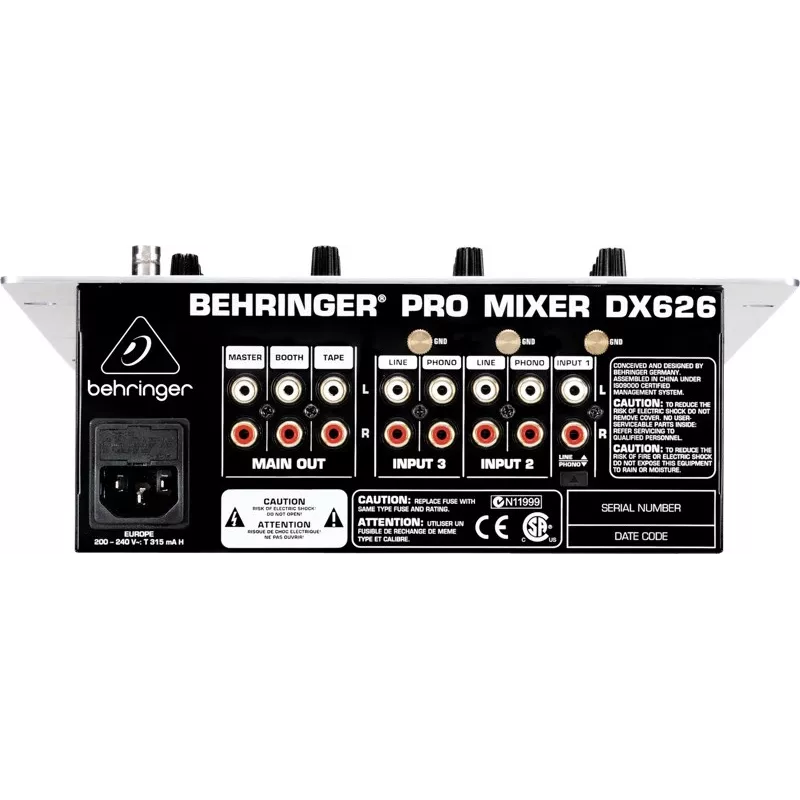 Mixer DJ Behringer DX626