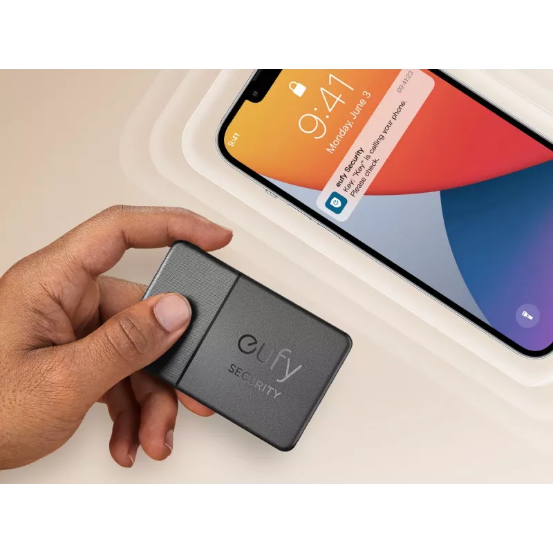 eufy Security SmartTrack Card Tracker Bluetooth anti-smarrimento
