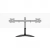 HAGOR HA FS - kit di montaggio (supporto da tavolo) - per 2 display LCD - nero - dimensione schermo: 38-68 cm (15-27