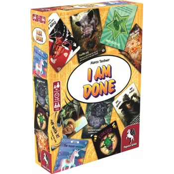 I AM DONE, gioco di carte edizione inglese