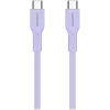 CANYON cavo OnWire 60CL C-C 60W COLOR intrecciato 1m viola