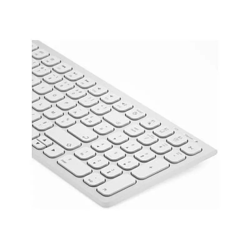Tastiera e mouse Alogic Echelon Compact USB-C BT tedesca bianco - Tastiera - USB Type-C - Tastiera - USB Type-C