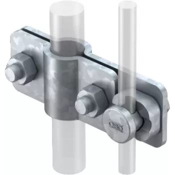 OBO Bettermann 2710 20 Collare per tubi acciaio inox (5001218)
