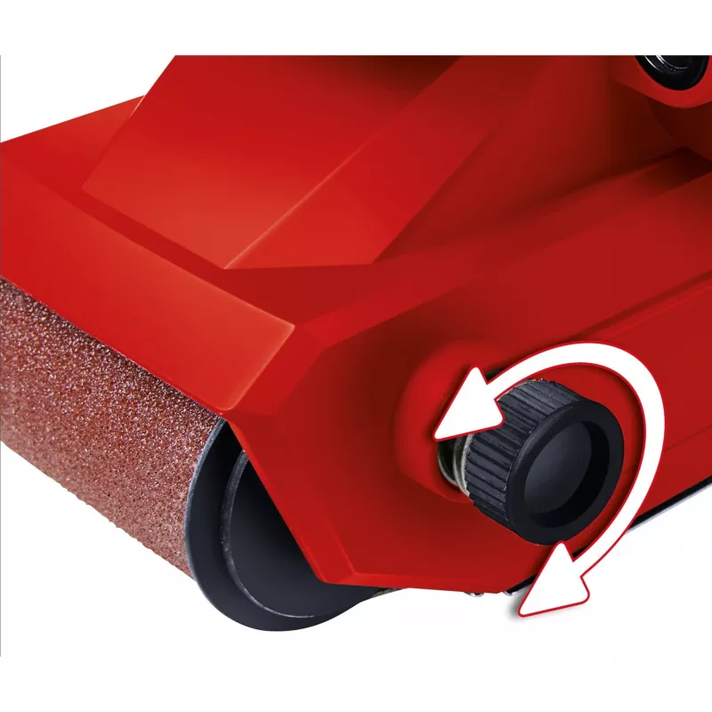 Levigatrice a nastro TC-BS 8038 (rosso/nero, 800 Watt)
