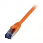 Synergy 21 Cavo patch RJ45 CAT6A 500 MHz 5 m arancione S-STP S/FTP TPE Superflex AWG26 - Cavo - Digitale/Dati