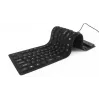 Tastiera in silicone USB+PS/2 nero