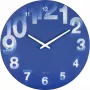 NeXtime orologio 3077bl 3D, Ø39,5 cm, da parete, blu/bianco