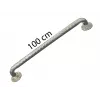 Corrimano ondulato in acciaio inox per bagno 100 cm