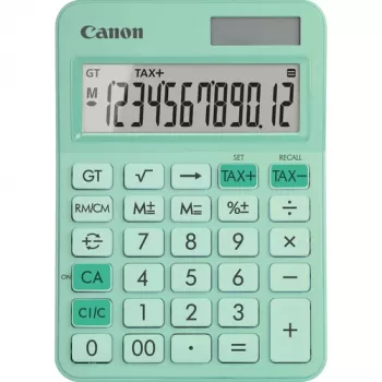 Calcolatrice basic Canon LS-125KB 12 cifre verde